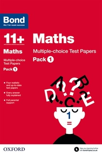 Бумажная книга «Bond 11+: Maths: Multiple-choice Test Papers : Pack 1», автор Эндрю Бейнс - фото №1 - миниатюра