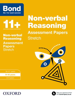 Паперова книга «Bond 11+: Non-verbal Reasoning: Stretch Papers : 9-10 years», автор Елісон Прімроуз - фото №1 - мініатюра
