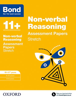 Паперова книга «Bond 11+: Non-verbal Reasoning: Stretch Papers : 10-11+ years», автор Сара Лiндсей - фото №1 - мініатюра