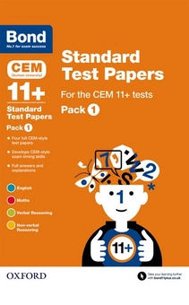 Бумажная книга «Bond 11+: CEM: Standard Test Papers : Pack 1», автор Мишельджой Хьюз - фото №1 - миниатюра