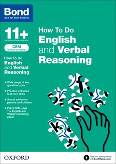 Бумажная книга «Bond 11+: CEM How To Do: English and Verbal Reasoning», автор Мишельджой Хьюз - фото №1 - миниатюра
