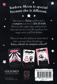 Бумажная книга «Isadora Moon Goes to School», автор Гарриет Мункастер - фото №3 - миниатюра