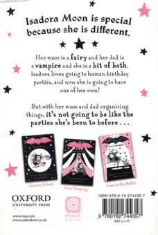 Бумажная книга «Isadora Moon Has a Birthday», автор Гарриет Мункастер - фото №3 - миниатюра