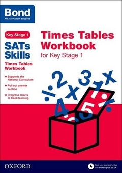 Паперова книга «Bond SATs Skills: Times Tables Workbook for Key Stage 1», автор Сара Лiндсей - фото №1 - мініатюра