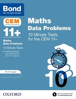 Бумажная книга «Bond 11+: CEM Maths Data 10 Minute Tests : 10-11 Years», автор Джайлс Клэр - фото №1 - миниатюра
