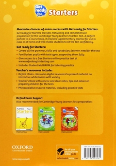 Паперова книга «Get Ready for Starters. Student's Book and Audio CD Pack», автор Петрина Кліфф - фото №2 - мініатюра