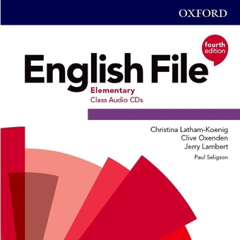 Паперова книга «English File: Elementary. Class Audio CDs», авторів Клайв Оксенден, Крістіна Латам-Кеніґ, Джеррі Ламберт - фото №1 - мініатюра