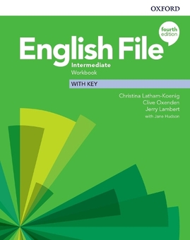 Бумажная книга «English File: Intermediate: Workbook with Key», авторов Клайв Оксенден, Кейт Чомаки - фото №1 - миниатюра