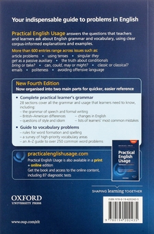 Бумажная книга «Practical English Usage. Guide to Problems in English», автор Майкл Свон - фото №3 - миниатюра