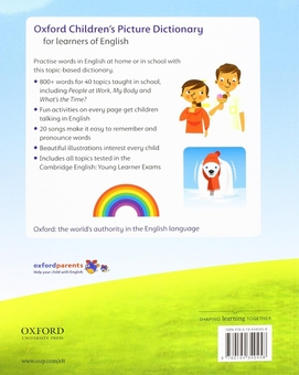 Бумажная книга «Oxford Children's Picture Dictionary for learners of English: A topic-based dictionary for young learners» - фото №2 - миниатюра