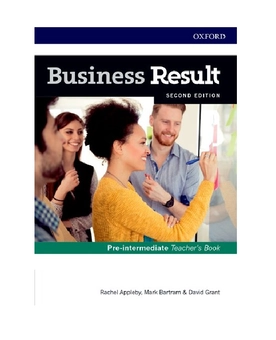 Бумажная книга «Business Result. Pre-intermediate Teacher’s Book and DVD», авторов Джон Хьюз, Джейн Хадсон, Дэвид Грант - фото №2 - миниатюра