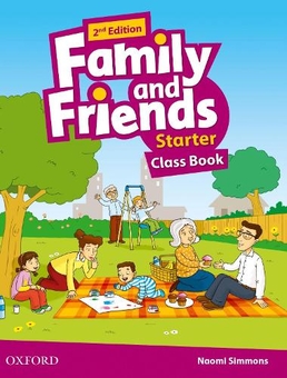Паперова книга «Family and Friends Starter Second Edition Class Book», автор Наомі Сіммонс - фото №1 - мініатюра