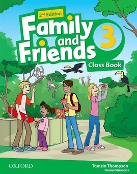 Бумажная книга «Family and Friends: Level 3 Class Book», авторов Наоми Симмонс, Тамзин Томпсон - фото №1 - миниатюра