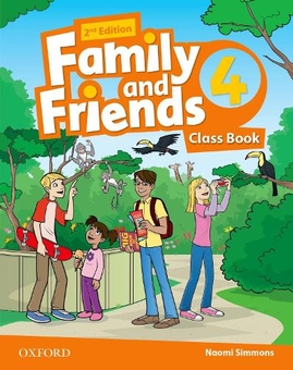 Паперова книга «Family and Friends. Level 4. Class Book» - фото №1 - мініатюра