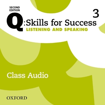 Бумажная книга «Q: Skills for Success. Level 3. Listening and Speaking. Class Audio CD (x3)», автор Майлз Крейвен - фото №1 - миниатюра