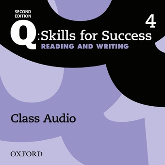 Бумажная книга «Q: Skills for Success. Level 4. Reading and Writing. Class Audio CD» - фото №1 - миниатюра