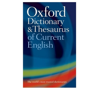 Бумажная книга «Oxford Dictionary & Thesaurus of Current English» - фото №2 - миниатюра