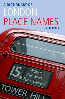 Паперова книга «A Dictionary of London Place-Names», автор А.Д. Міллс - фото №2 - мініатюра