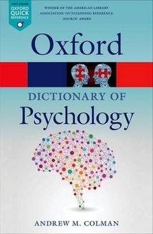 Бумажная книга «A Dictionary of Psychology», автор Эндрю М. Колман - фото №1 - миниатюра