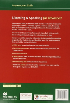 Паперова книга «Improve your Skills. Listening & Speaking for Advanced with Answer Key» - фото №2 - мініатюра