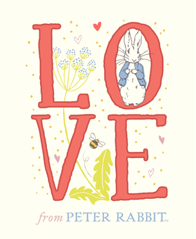 Бумажная книга «Love From Peter Rabbit», автор Беатрис Поттер - фото №1 - миниатюра
