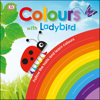 Паперова книга «Colours with a Ladybird: Follow the Trails and Learn Colour» - фото №1 - мініатюра