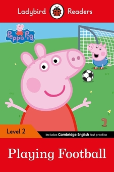Паперова книга «Peppa Pig: Playing Football- Ladybird Readers Level 2» - фото №1 - мініатюра