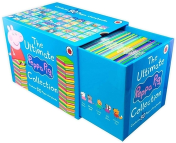 Паперова книга «Peppa Pig. The Ultimate Collection. Box Set 50 Books» - фото №1 - мініатюра
