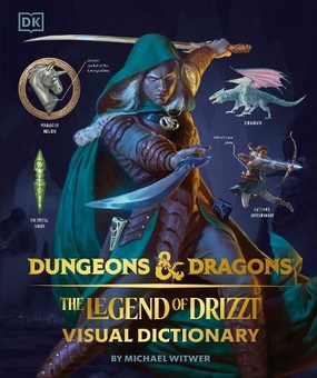 Книга «Dungeons & Dragons The Legend of Drizzt Visual Dictionary