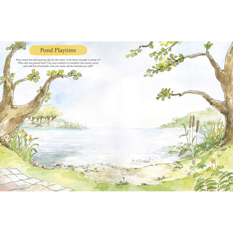Паперова книга «Peter Rabbit Hoppy Holidays Sticker Activity Book», автор Беатріс Поттер - фото №2 - мініатюра