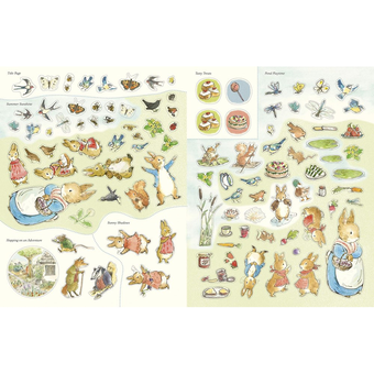 Паперова книга «Peter Rabbit Hoppy Holidays Sticker Activity Book», автор Беатріс Поттер - фото №3 - мініатюра