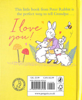 Паперова книга «Peter Rabbit I Love You Grandpa», автор Беатріс Поттер - фото №2 - мініатюра