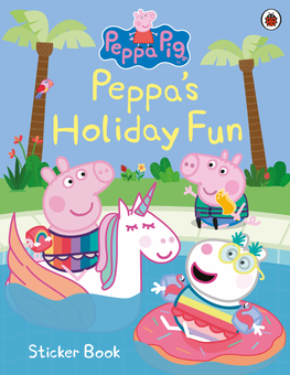 Бумажная книга «Peppa Pig. Peppa’s Holiday Fun Sticker Book» - фото №1 - миниатюра