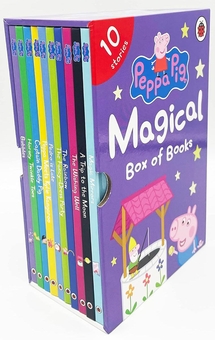Бумажная книга «Peppa Pig. Magical Box of Books. 10 Stories» - фото №2 - миниатюра