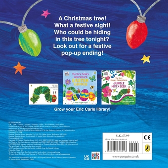 Бумажная книга «The Very Hungry Caterpillar's Christmas Tree», автор Эрик Карл - фото №2 - миниатюра