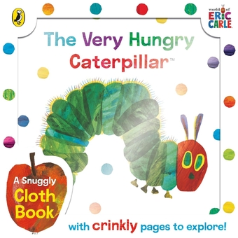 Бумажная книга «The Very Hungry Caterpillar Cloth Book», автор Эрик Карл - фото №1 - миниатюра