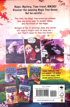 Паперова книга «Night of the Ninjas. Book 5», авторів Дженні Лерд, Мері Поуп Осборн - фото №2 - мініатюра