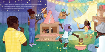 Паперова книга «Keyana Loves Her Family», автор Наташа Анастасія Тарплі - фото №4 - мініатюра