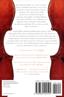 Паперова книга «Stradivarius: Five Violins, One Cello and a Genius», автор Тобі Фейбер - фото №2 - мініатюра