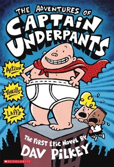 Бумажная книга «The Adventures of Captain Underpants», автор Дэв Пилки - фото №1 - миниатюра