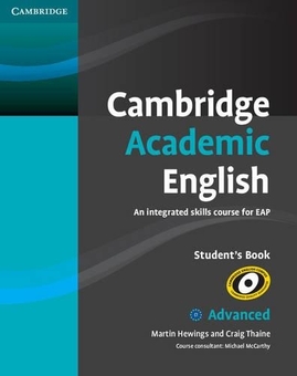 Паперова книга «Cambridge Academic English C1 Advanced Student's Book», авторів Мартін Г'юінгз, Крейг Тайн - фото №1 - мініатюра