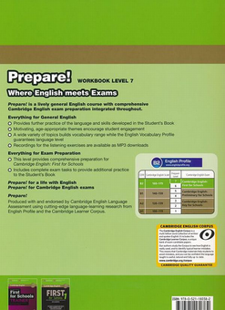 Бумажная книга «Cambridge English Prepare! Level 7 Workbook with Audio», автор Дэвид Маккиган - фото №2 - миниатюра
