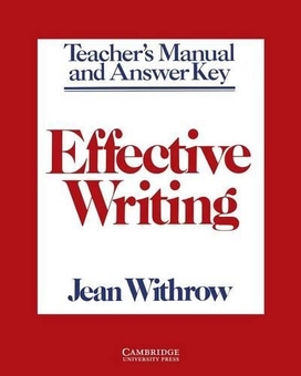 Бумажная книга «Effective Writing: Teacher's manual Writing Skills for Intermediate Students of American English», автор Жан Витроу - фото №1 - миниатюра