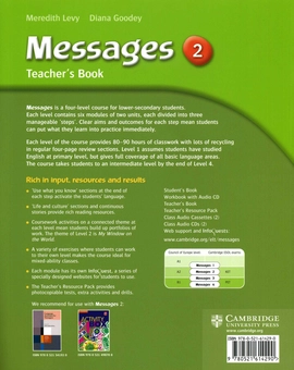 Паперова книга «Messages 2. Teacher's Book », автор Мередіт Леві - фото №2 - мініатюра