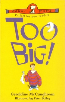 Бумажная книга «Too Big!», автор Джеральдин Маккафриан - фото №1 - миниатюра