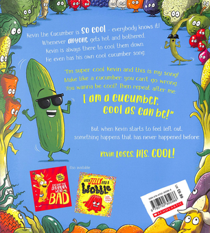 Паперова книга «When Cucumber Lost His Cool», автор Мішель Робінсон - фото №2 - мініатюра