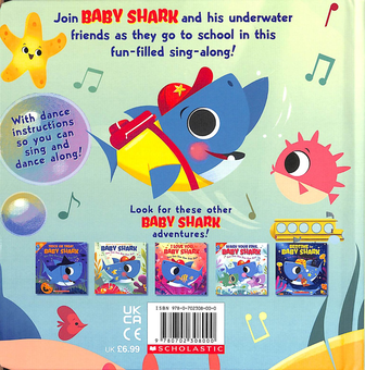 Бумажная книга «Time for School, Baby Shark! Doo Doo Doo Doo Doo Doo», автор Джон Джон Баджет - фото №3 - миниатюра