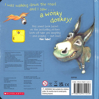 Бумажная книга «The Wonky Donkey. Sound Book», автор Крейг Смит - фото №2 - миниатюра