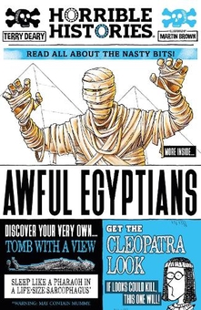Бумажная книга «Awful Egyptians», автор Терри Дири - фото №1 - миниатюра