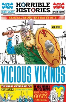Бумажная книга «Vicious Vikings», автор Терри Дири - фото №1 - миниатюра